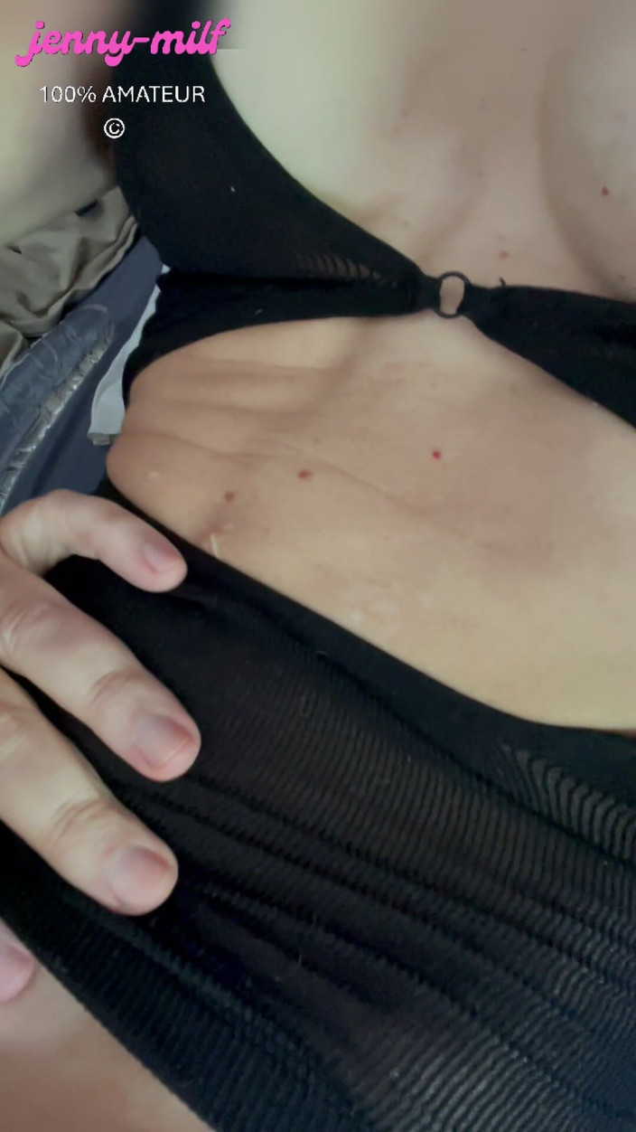 Jenny Milf: I Really Wanted to I Caress My Breasts Real Orgasm