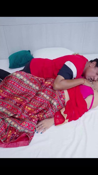 Indian Desi Hot Bhabhi with Big Boobs Enjoy Sex with His Husband