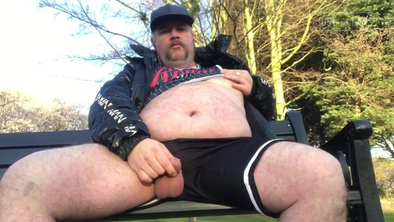 B A Bear: Fat Stepdaddy Getting My Cock Out