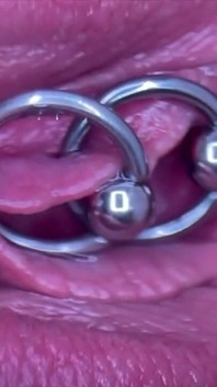 Extreme Close up Pee and My Pierced Pussy and Clit Compilati