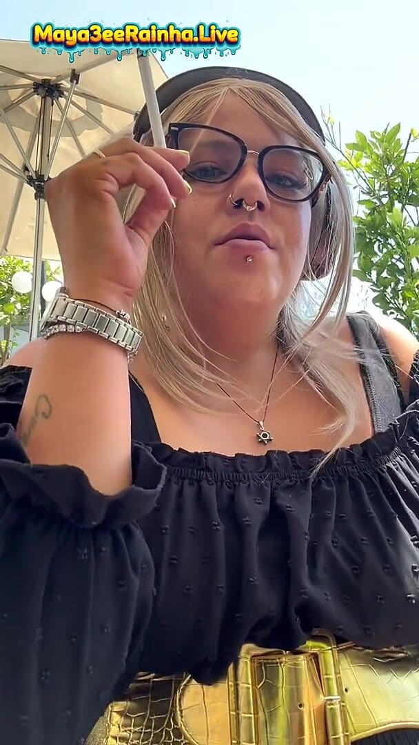 Goddess Maya3ee Rainha: Good Morning, Goddess - Brazilian BBW MILF Outdoor Smoking Ritual