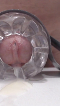 Dick Cums Closeup