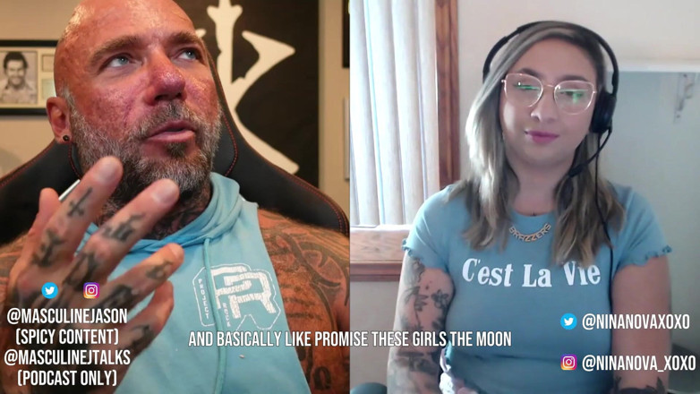 Raw and Uncensored with Masculine Jason: Porrstjärna bekännelser - Nina Nova (avsnitt 176)