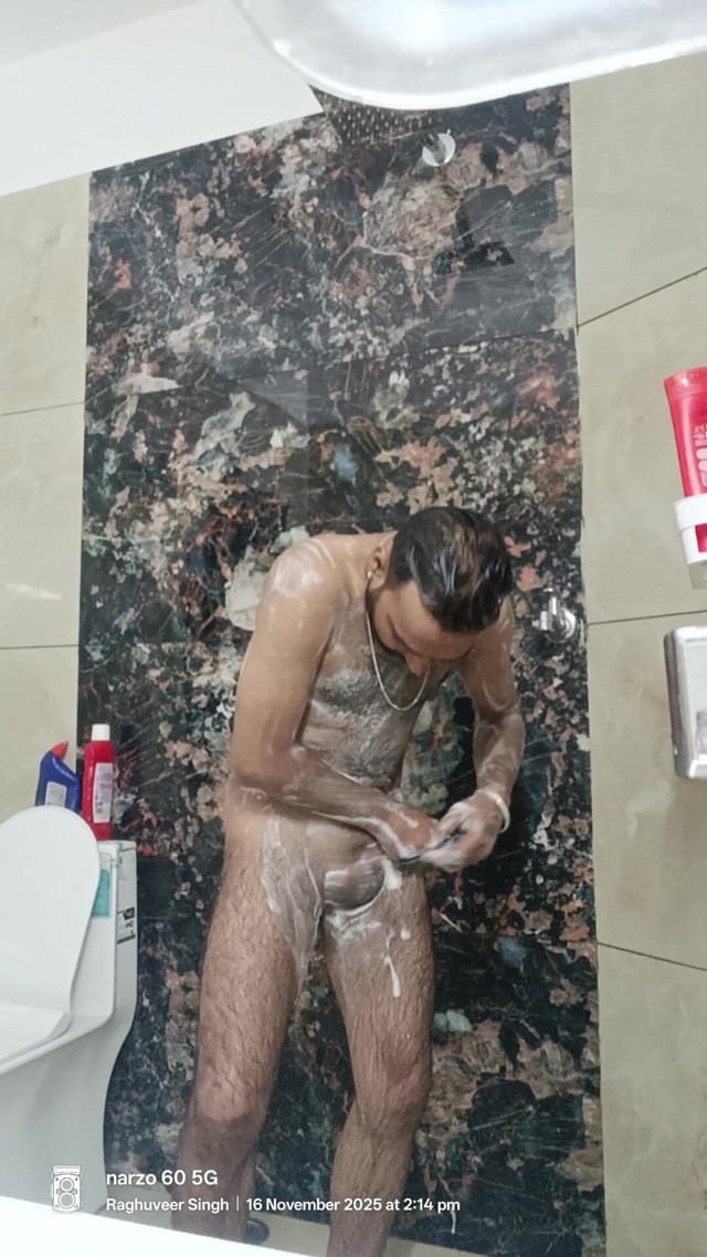 Taking a Shower (Indian Desi Man) Taking a Shower (Indian Desi Man)