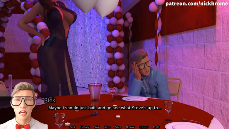 Visual Novels: SexBot 13 - tocando pau na festa