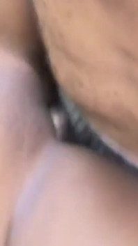 Insatiable Ebony MILF Squirts Wildly on Car