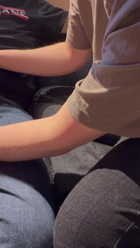 2 Guys Get the Uncut Cocks and Balls Out of Their Pants and Play