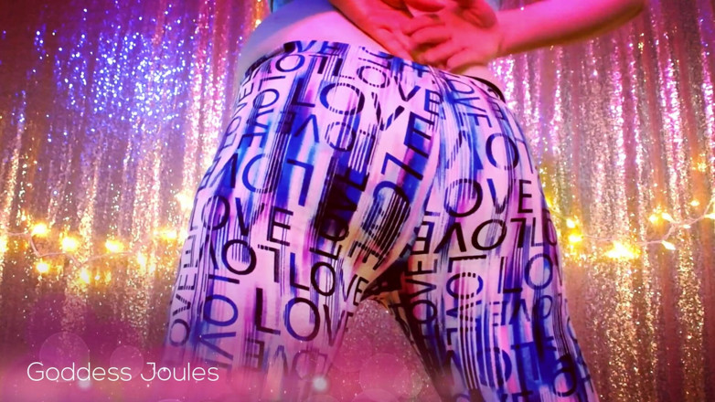 goddessjoules: Stroke voor legging Joi femdom reet