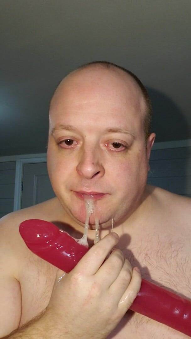Charlieboy69: Garganta profunda enorme de 18 pulgadas doble consolador