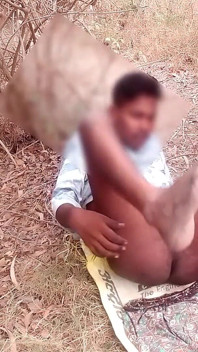 Hot Indian Sexy Amateur Teen Boy Hard Ass Fucking with Big Cucumber the Outdoor Forest Ass Licking Part 2 Cucumber Fucking