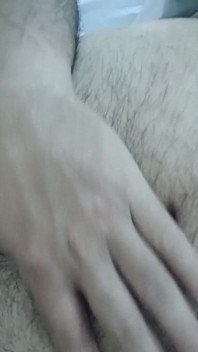 Indian Daddy Lying on the Bed Teasing and Posing for You