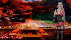 FinDom Goaldigger: Сперма в уроке целомудрия