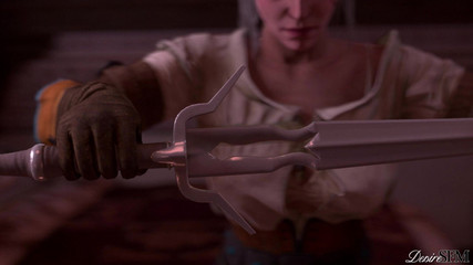 DesireSFM: Ciri 和几个 futanari 小屋成员玩群交 - 小屋腐败 3 - 牺牲巫师 futanari