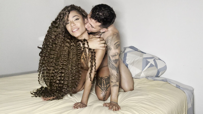 Mr Roca: Домашній секс з гарячою бразильською чорношкірою з тугою пиздою