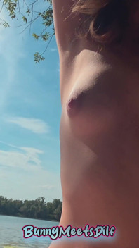 Almost Caught on the Nudist Beach: Blowjob, Riding & Doggy POV