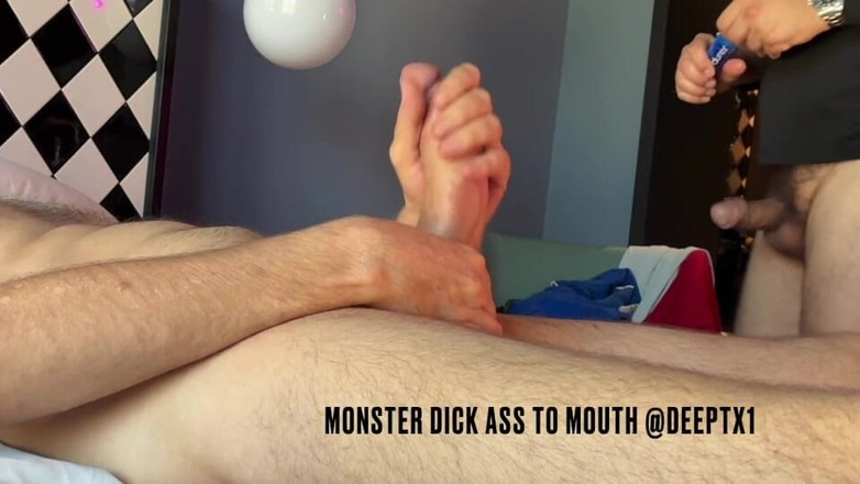 Deeptx1: 내 목구멍과 엉덩이를 따먹는 Mony Dick