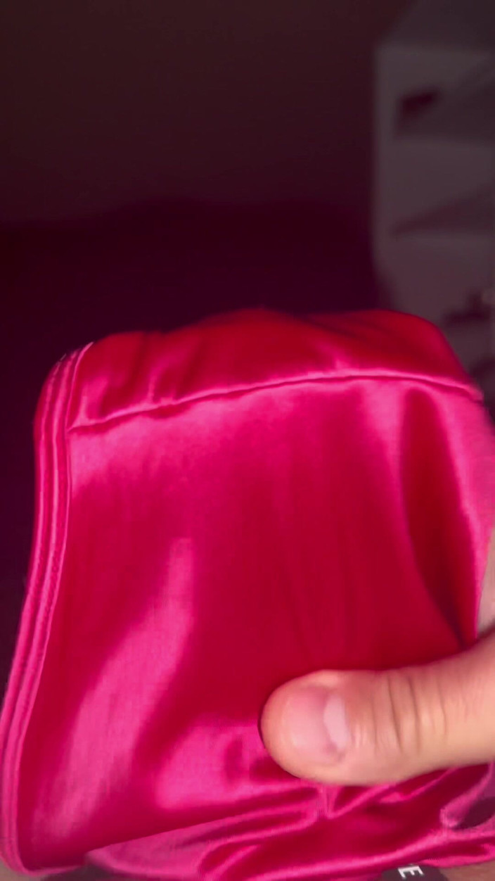 Bigbrook45: Red Silky Panties