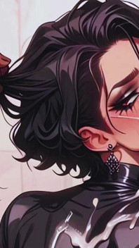 Effeminate femboy draagt graag leer en wordt in de kont geneukt in een gangbang.anime Hentai Pinoy