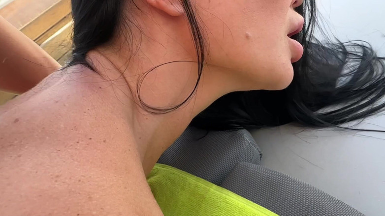 Jasmine Jae: Baise Risquée Sur Le Toit