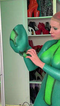 Traje de Cobra de Silicone