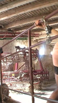 Chained at Hands and Feet to Be Whipped and Chastised.