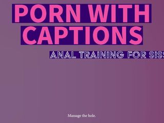 Camp Sissy Boi: बंद कैप्शन बहन के लिए गांड चुदाई प्रशिक्षण