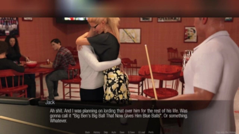 3DXXXTEEN2 Cartoon: Il gioco con le palle di jessica. Sesso cartone porno 3D