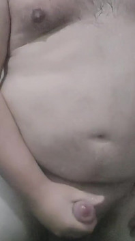 Taking a Shower and Cumming