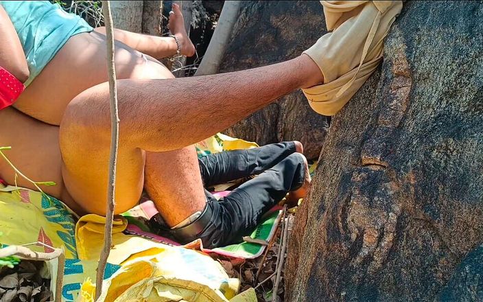 Mysoremanju: पड़ोसी सौतेली बहन के साथ कॉलेज छात्रा का आउटडोर रोमांस