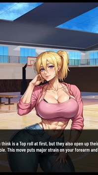 Futanari Muscle Growth World [ Femboy Hentai Game ] Ep.5 Futa Giant Cock Sucking in Gloryhole!