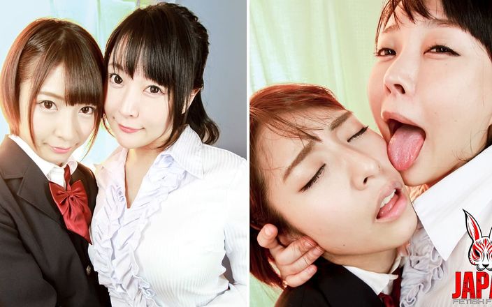 Japan Fetish Fusion: Arisa Hanyu के चेहरे पर थूक से Miku Abeno की भीग वाली इच्छा