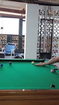 Lost in the Billiards Had to Give the Ass