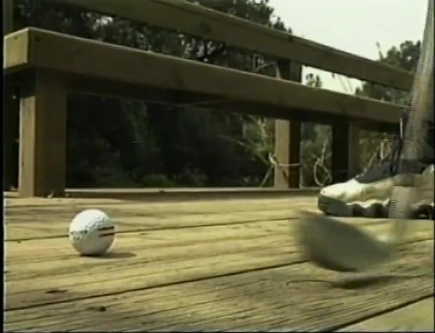 Vintage megastore: golf und riesige möpse