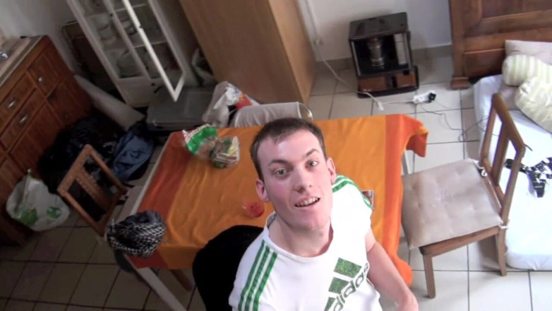 Crunch Boy: Твинк відтраханий чуваком з прямими м'язами
