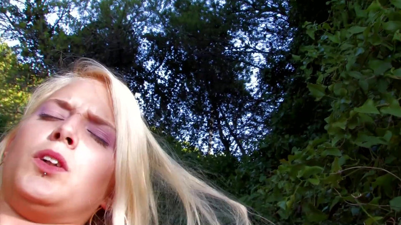 CBD Media: College blonde student addicted to masturbation gets fucked in the...