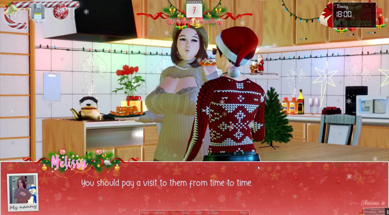 Cumming Gaming: Unlimited Christmas [Xmas Hentai PornPlay] Ep.11 เด็กชายซนไม่อยากกินคุกกี้แต่แค่อยากกินตูดนางพยาบาล MILF