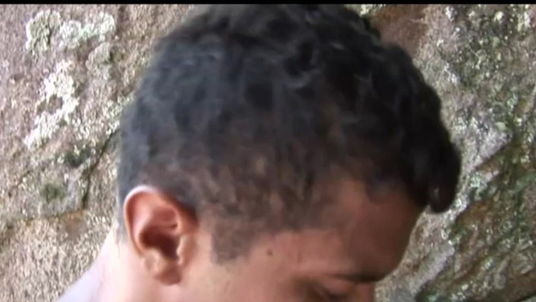 XXL gape hole used bareback by hard fuckers: Sexy straigth Latijnse oboy geneukt door hisf Riend gay