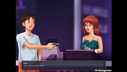 Mr dick gamez: Summertime saga Anon scopa due troie e creampie sulla figa...