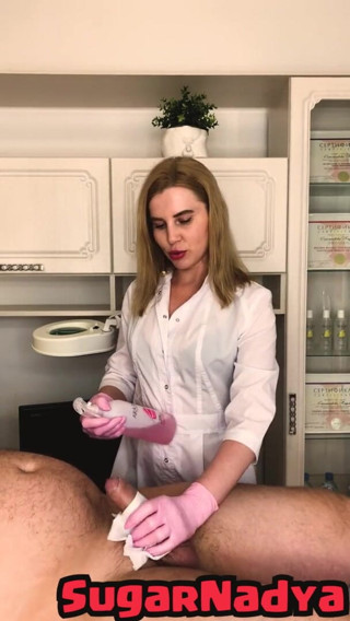 SugarNadya: Penis örneğinde lingamma masajında profesyonel eğitim