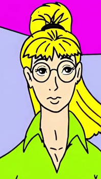Getrouwde huisvrouw Maria spreidt haar benen en wordt sletvrouw. Cartoon Hentai