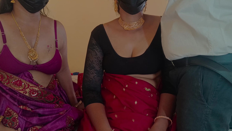 Laxi ammu: Video seks threesome ibu rumah tangga yang super hot!