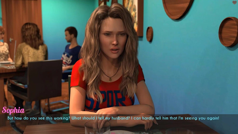 Visual Novels: Seorang istri dan ibu tiri bagian 75