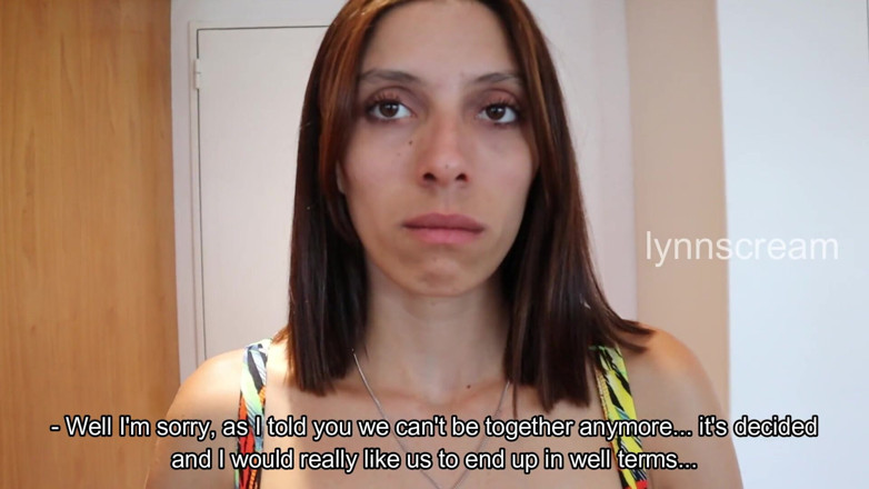 Lynn Scream: Minha ex-namorada louca vem pegar suas roupas e me mostra...
