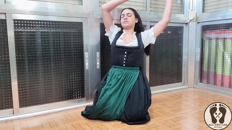 All You Can Fetish: Bavarian Fantasy – Latina in a Dirndl, Wet and Messy House...