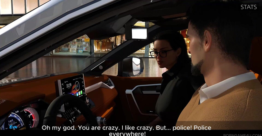 Porn game 4 u: Riskantní sex v autě nadržená manželka vs. vyděšený řidič (zábavný komentář 3D) - lékařská...