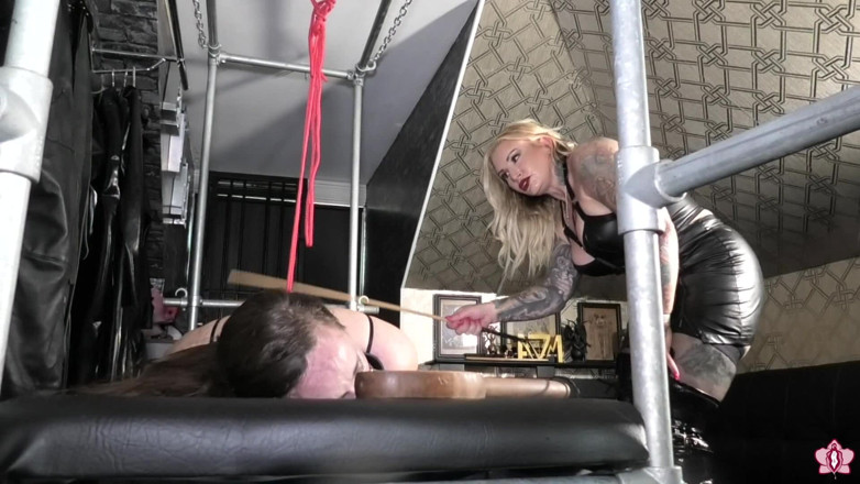 Good Giirl Mila Maeve: Slave Mila Submits to Anal Training and the Harsh Cane...