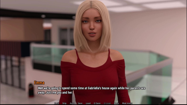 Kitty Gamer: Університетські дні 5, я кінчив у мачухи-божевільні