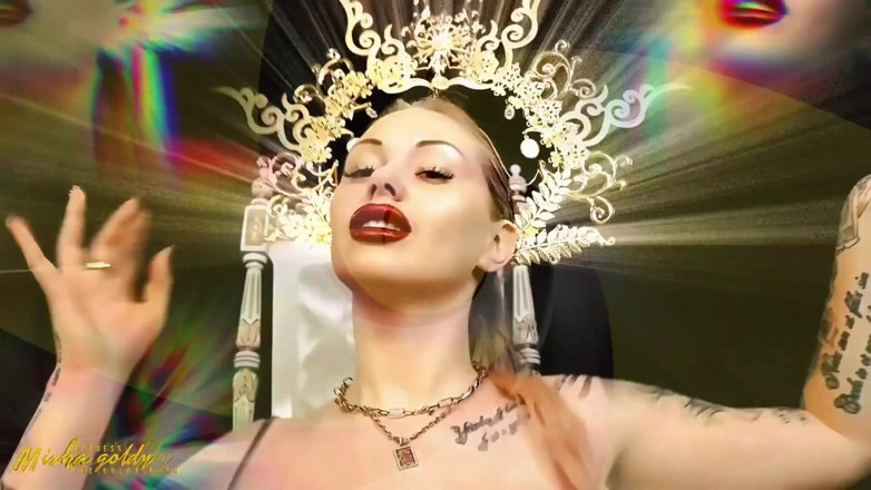 Goddess Misha Goldy: 바이노럴 ASMR 및 재프로그래밍! 패자처럼 딸딸이 - 패자처럼 사정!