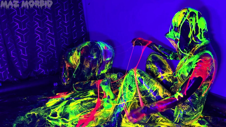 KinkyFemdomTV: Patricia X와 함께하는 Uv Wet 그리고 지저분한 김피 더블 피스팅