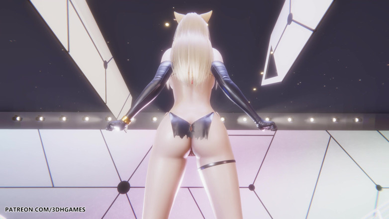 3D-Hentai Games: Mmd Hyo Min - Nice Body Ahri Sexy Striptease League of...